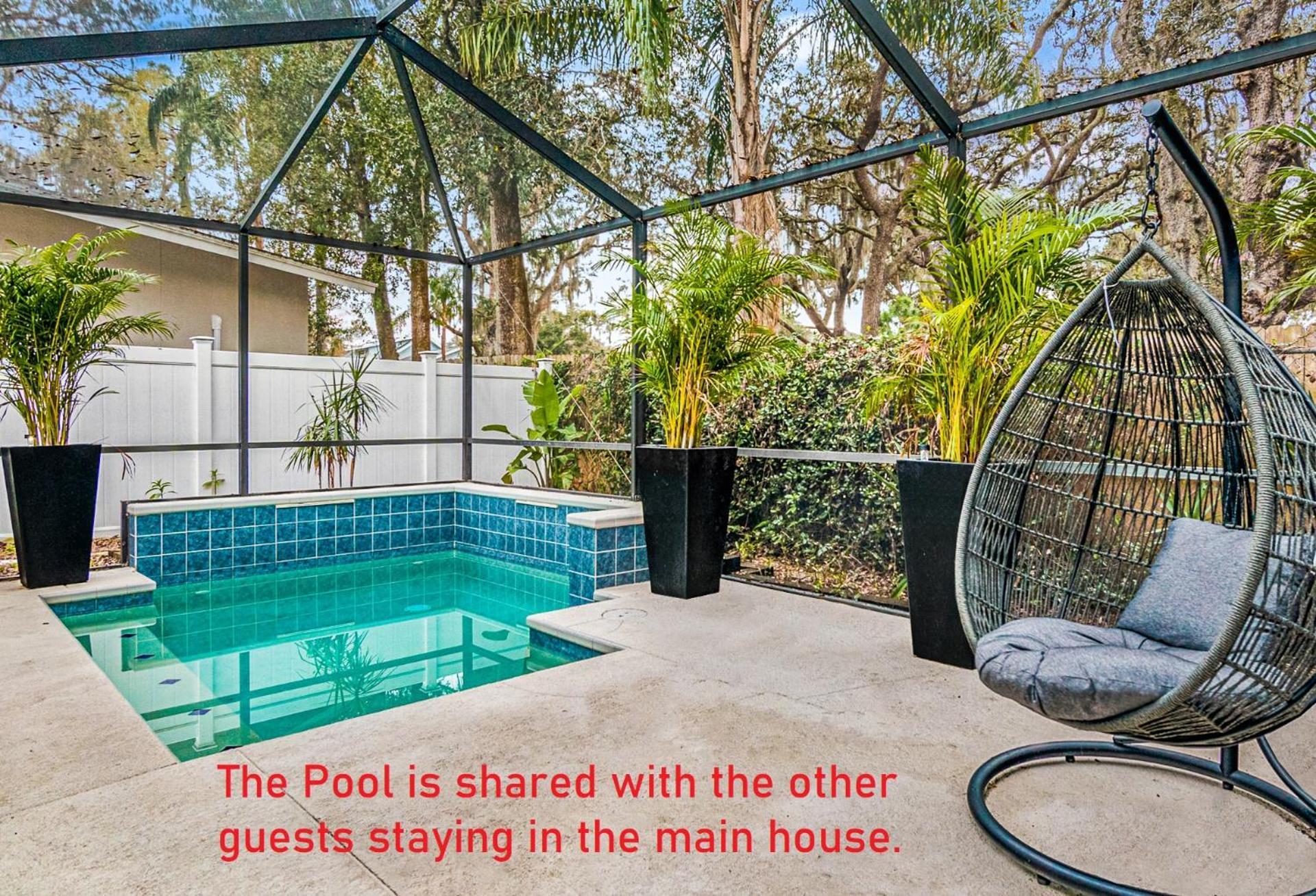 Modern House In Clearwater With Access To A Shared Swimming Pool Apartment Safety Harbor Exterior photo