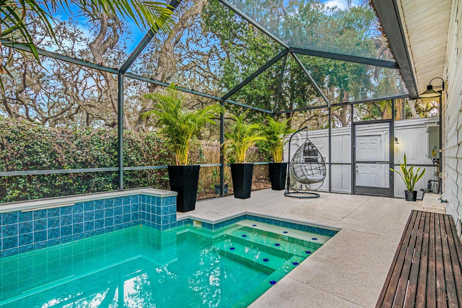 Modern House In Clearwater With Access To A Shared Swimming Pool Apartment Safety Harbor Exterior photo